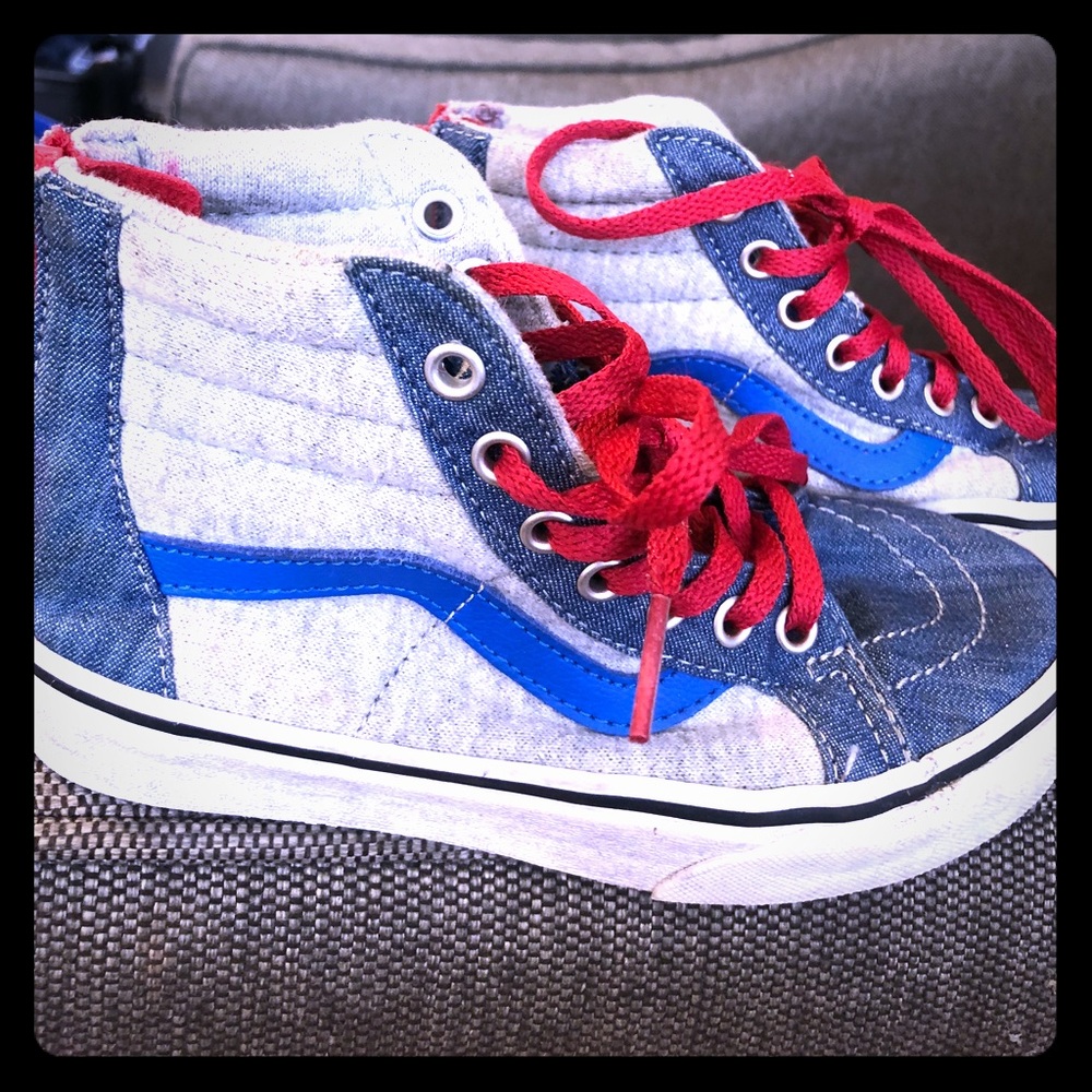 Vans hi top tennis shoes